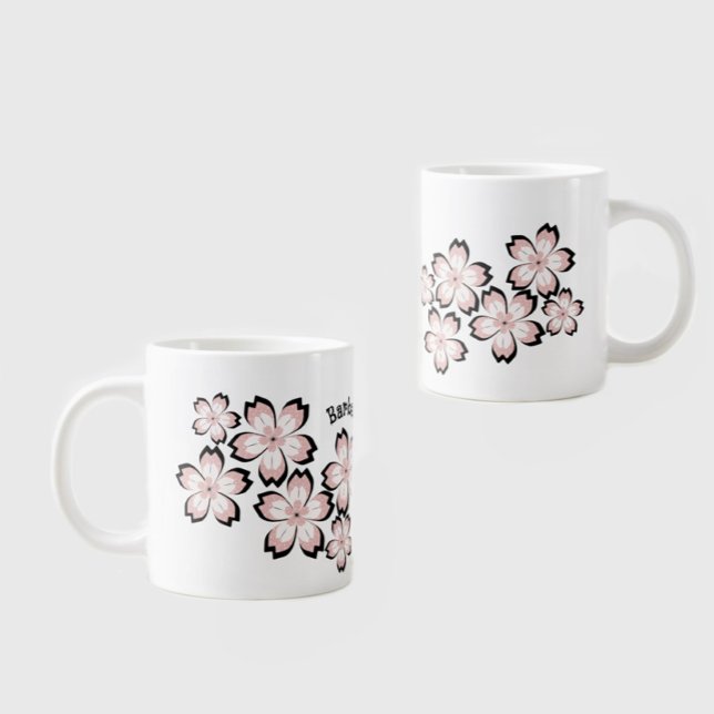 Blommigt-blossoom Jumbo Mugg (Skapare uppladdad)