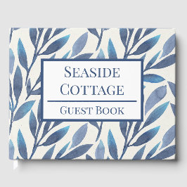 Blommigt Blue Löv Airbnb Vacation Rental Gästböcker