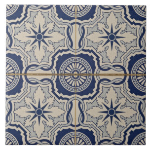 blommigt blue white Modern Portuguazulejos Tile Kakelplatta