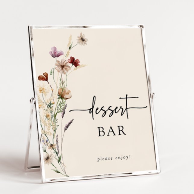 Blommigt Boho Baby Shower Poster (Floral Boho Baby Shower Poster
)