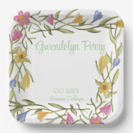 Blommigt Boho College Graduation Party