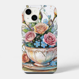 Blommigt boho phonecase