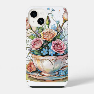 Blommigt boho phonecase