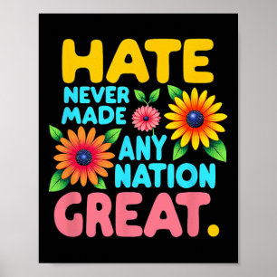 Blommigt Boho Stil har aldrig gjort något Underbar Poster