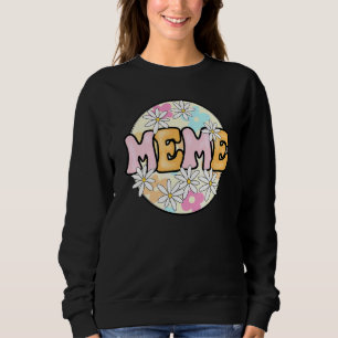 Blommigt Boho Stil Meme Bästa PM:et någonsin Mors  T Shirt