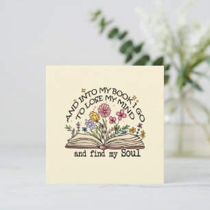 Blommigt Bok Älskare