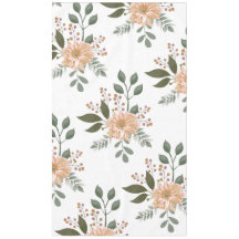 Blommigt Bordduk