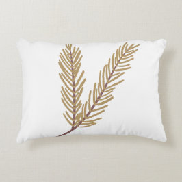 Blommigt Botanic Illustré Nature Dekorativ kudde