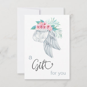 *~* Blommigt Bouquet Angel Vinge Gift Certificate