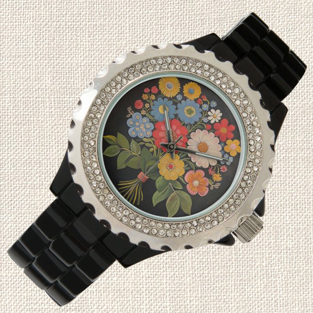 Blommigt Bouquet Armbandsur (Skapare uppladdad)