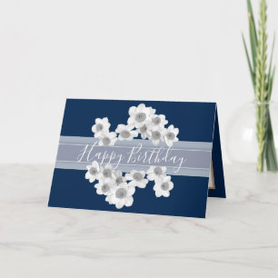 Blommigt Bouquet Daffodil Flowers Chic Girl Birthd Kort