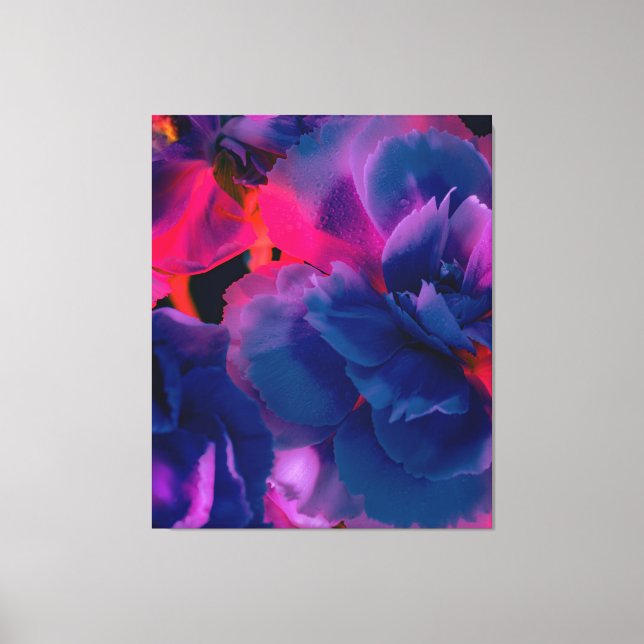 Blommigt Bouquet-design Canvastryck (Framsida)