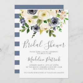 Blommigt Bouquet-Möhippa Inbjudningar