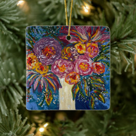 Blommigt Bouquet Ornament