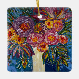 Blommigt Bouquet Ornament