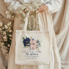 Blommigt Bouquet Teacher Tack Class Gift Tote B Tygkasse
