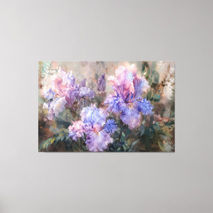 *~* Blommigt Bouquet TV2 Hydrangea art Kanvastryck