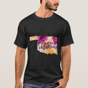 Blommigt Bra Oklahoma T Shirt