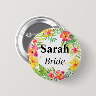 Blommigt Bride Knapp
