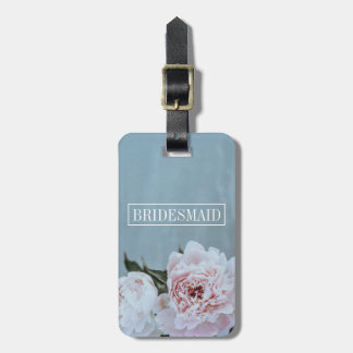 Blommigt Bridesmaid Bagagebricka