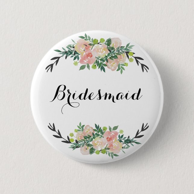 blommigt bridesmaid knapp (Framsida)