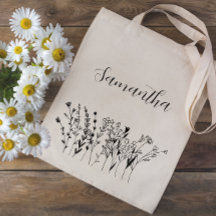 Blommigt Bridesmaid Namn Bachelorette