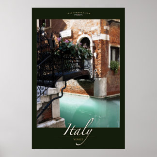 Blommigt Bridge Poster