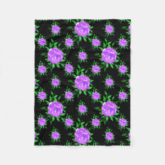 Blommigt Bröllop Ddress Fleecefilt