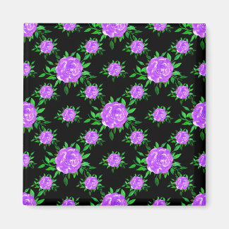 Blommigt Bröllop Ddress Magnet