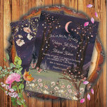 Blommigt Bröllop i Moonlight Inbjudningar<br><div class="desc">Vattenfärgsbyten Förändrade Moonlight Forest Wedding-inbjudningar. Har en moderbelyst skog med ljus och blommor Alla formuleringar kan ändras till en babydusch, pension party, repetitionsmiddag, möhippa, födelsedag osv. Om du vill göra fler ändringar går du till Anpassa den här mallen. På grund kan du se "Vill du anpassa designen ännu mer? Klicka...</div>