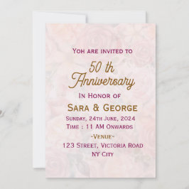 Blommigt Bröllop-minnesinbjudan Inbjudningar