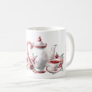 Blommigt Bröllop Möhippa ParTea-favoriter Kaffemugg