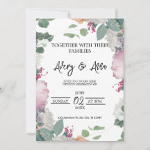 Blommigt Bröllop tema