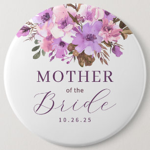 Blommigt Budens mamma Knapp