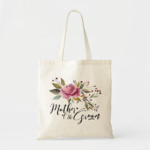 Blommigt Budget Tote Bag Mor of the Groom