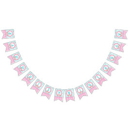 Blommigt Buntings Vimplar