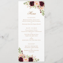 Blommigt Burgundy  Grey Modern Minimal