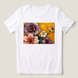Blommigt Burst T Shirt