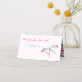 Blommigt & Butterflies Chinoiserie - ortkort Placeringskort