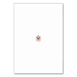 Blommigt Butterfly Mandala | Lila Boho Art Design Bordsnummer