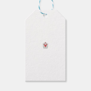 Blommigt Butterfly Mandala Lila Boho Art Design Presentetikett