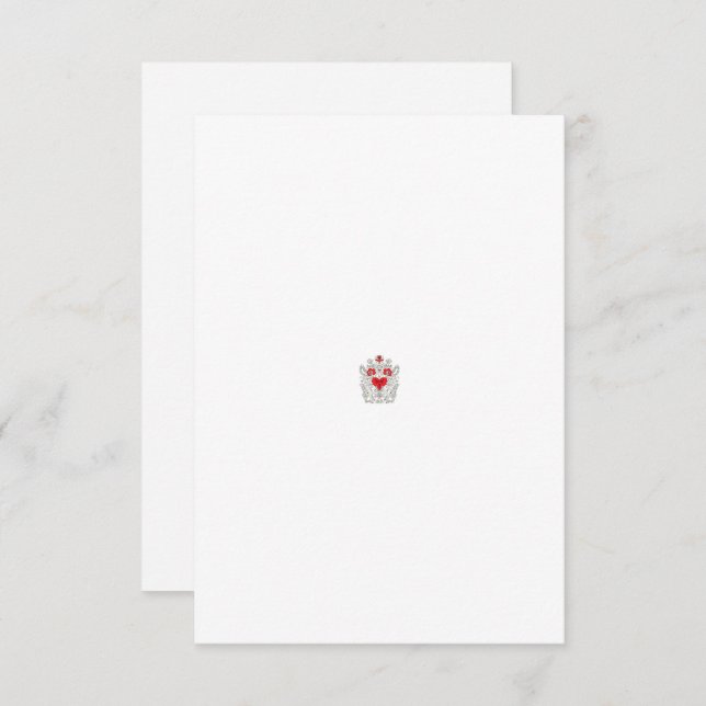 Blommigt Butterfly Mandala | Lila Boho Art Design Tack Kort (Fram/baksida)