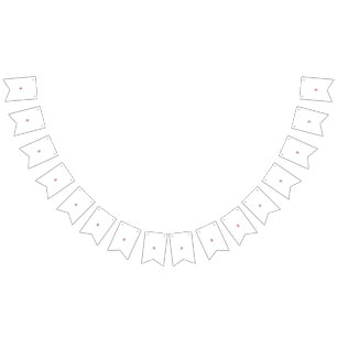 Blommigt Butterfly Mandala Lila Boho Art Design Vimplar
