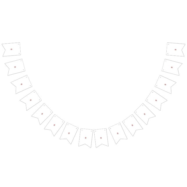 Blommigt Butterfly Mandala | Lila Boho Art Design Vimplar (Alla)