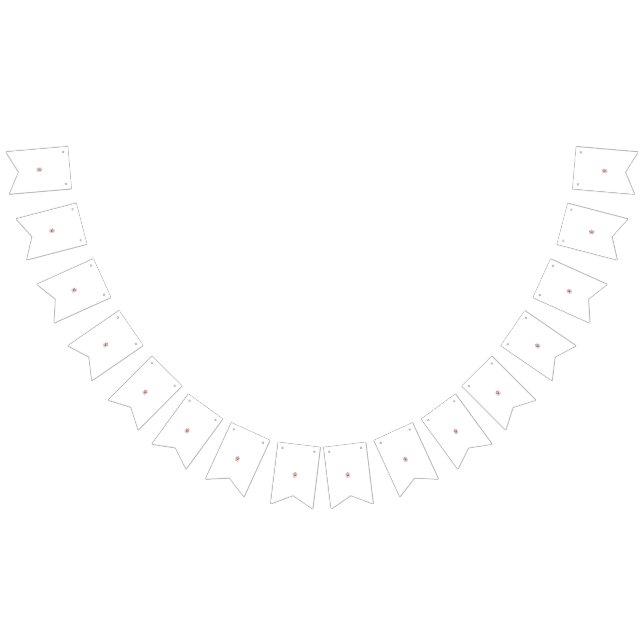 Blommigt Butterfly Mandala | Lila Boho Art Design Vimplar (Alla)