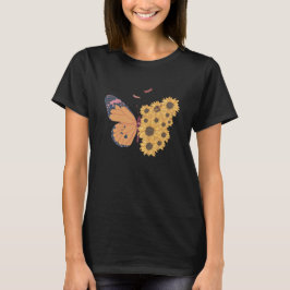 Blommigt Butterfly Shirt, Butterfly T-Shirt