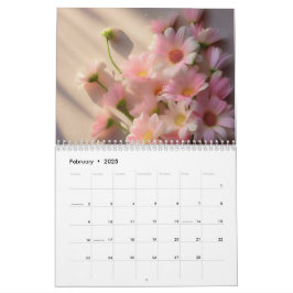 Blommigt Calendar 2025: Botanical Flowers Range Kalender