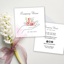 Blommigt Candle