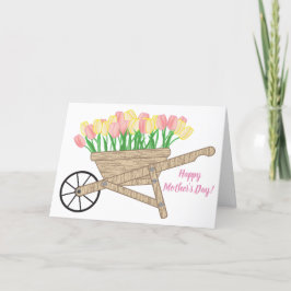 BLOMMIGT CART MORS DAG CARD TACK KORT
