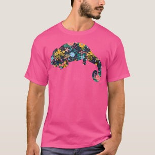 Blommigt Chameleons Silhouette Girls Chameleons Li T Shirt
